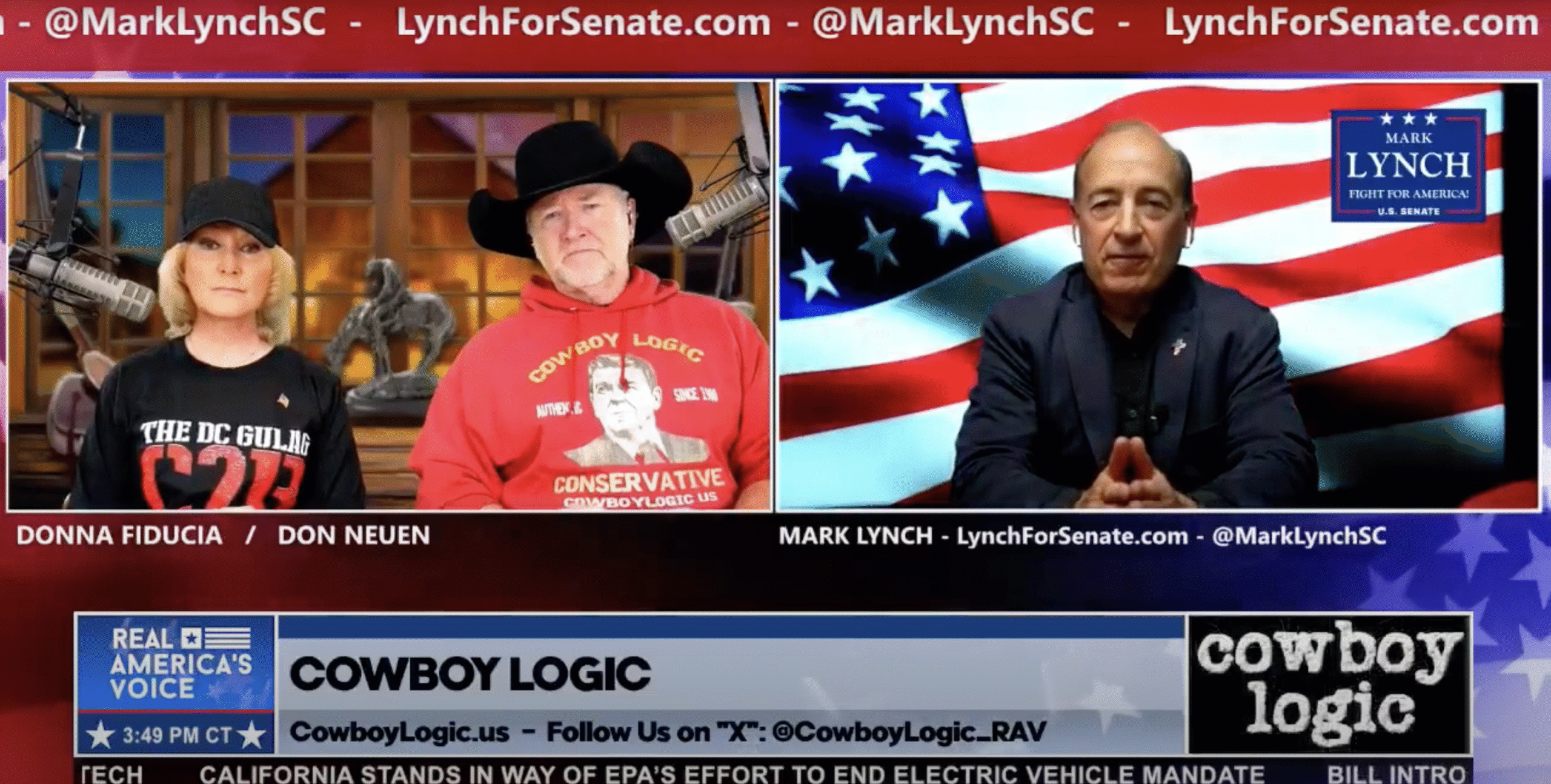 Mark Lynch on “Cowboy Logic” Taking the Fight to Lindsey Graham in 2026